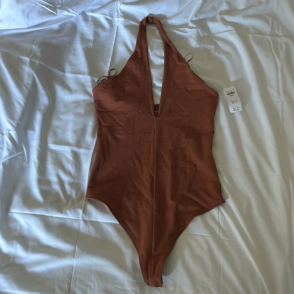 Abercrombie rust colored bodysuit